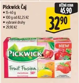 Albert Pickwick čaj nabídka