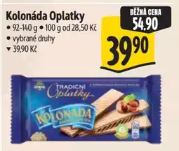 Albert Kolonáda oplatky nabídka