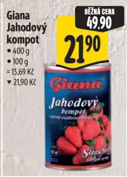 Albert Giana Jahodový kompot nabídka