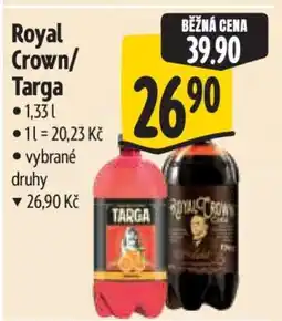 Albert ROYAL CROWN/ TARGA nabídka