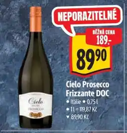 Albert Cielo Prosecco Frizzante DOC nabídka