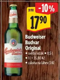Albert Budweiser Budvar original nabídka