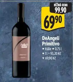 Albert DeAngeli Primitivo nabídka