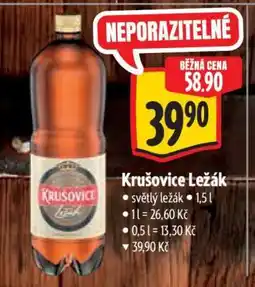 Albert Krušovice ležák nabídka