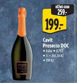Albert Cavit Prosecco DOC nabídka