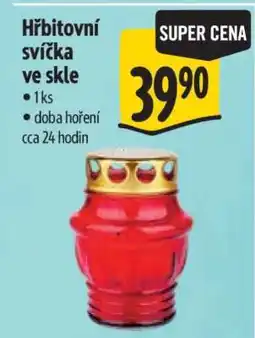 Albert HŘBITOVNÍ SVÍČKA VE SKLE nabídka