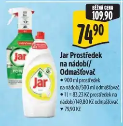Albert Jar Prostředek na nádobí/odmašťovač nabídka