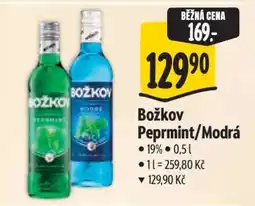 Albert Božkov Peprmint/Modrá nabídka