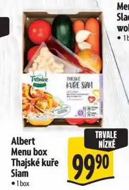 Albert Albert Menu box Thajské kuře Siam nabídka