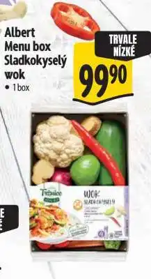 Albert Albert Menu box Sladkokyselý wok nabídka
