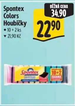 Albert Spontex Colors houbičky nabídka
