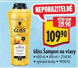 Albert Gliss Šampon na vlasy nabídka