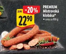 Albert PREMIUM Mistrovská klobása nabídka