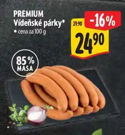 Albert PREMIUM Vídeňské párky nabídka