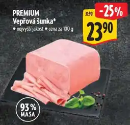 Albert PREMIUM Vepřová šunka nabídka