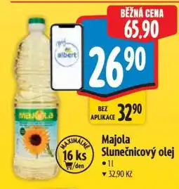 Albert Majola Slunečnicový olej nabídka