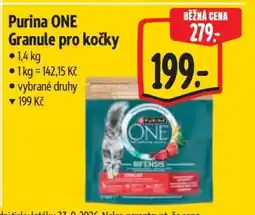 Albert Purina One Granule pro kočky nabídka