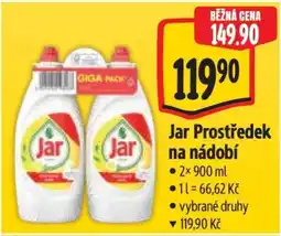 Albert Jar prostředek na nádobí nabídka