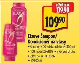 Albert Elseve Šampon, Kondicionér na vlasy nabídka