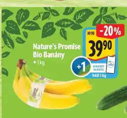 Albert Nature’s Promise Bio Banány nabídka