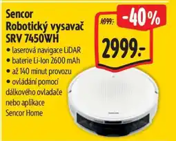 Albert Sencor Robotický vysavač SRV 7450WH nabídka