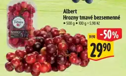 Albert Albert Hrozny tmavé bezsemenné nabídka