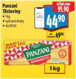 Albert Panzani Těstoviny nabídka