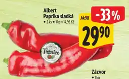 Albert Albert Paprika sladká nabídka