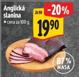 Albert Anglická slanina nabídka