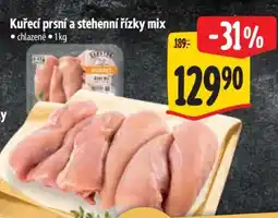 Albert Kuřecí prsí a stehenní řízky MIX nabídka