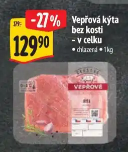 Albert Vepřová kýta bez kosti – v celku nabídka