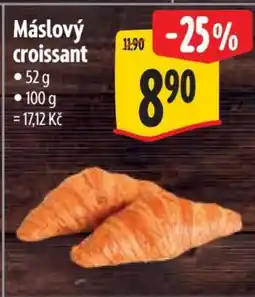 Albert Máslový croissant nabídka