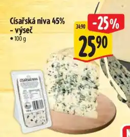 Albert Císařská niva 45% - výseč nabídka