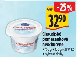 Albert Choceňské pomazánkové neochucené nabídka