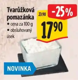 Albert Tvarůžková pomazánka nabídka