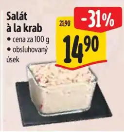 Albert Salát à la krab nabídka