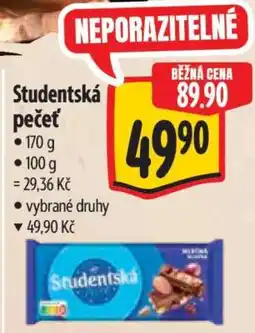 Albert Studentská pečeť nabídka