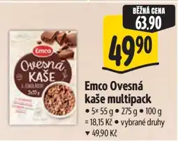 Albert Emco Ovesná kaše multipack nabídka