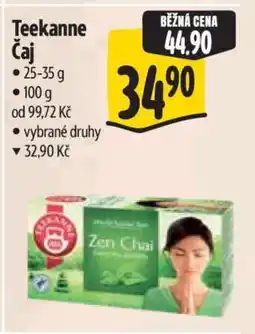 Albert Teekanne čaj nabídka