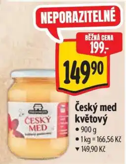 Albert Český Med květový nabídka