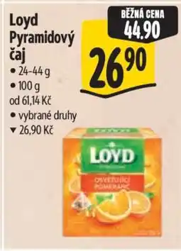 Albert Loyd pyramidový čaj nabídka