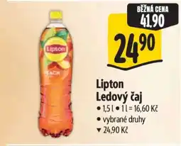 Albert Lipton ledový čaj nabídka