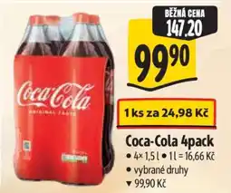 Albert Coca-Cola 4pack nabídka
