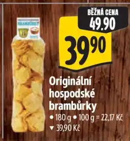 Albert Originální hospodské brambůrky nabídka