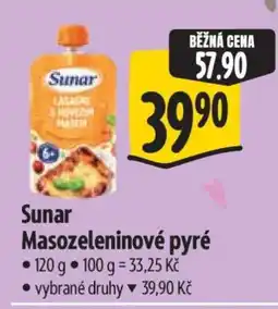 Albert Sunar Masozeleninové pyré nabídka