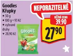 Albert Goodies Křupky nabídka