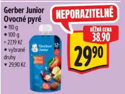 Albert Gerber Junior Ovocné pyré nabídka