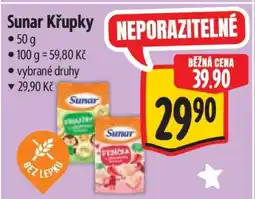 Albert Sunar křupky nabídka
