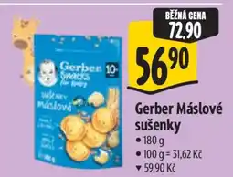Albert Gerber Máslové sušenky nabídka