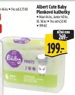 Albert Albert Cute Baby Plenkové kalhotky nabídka